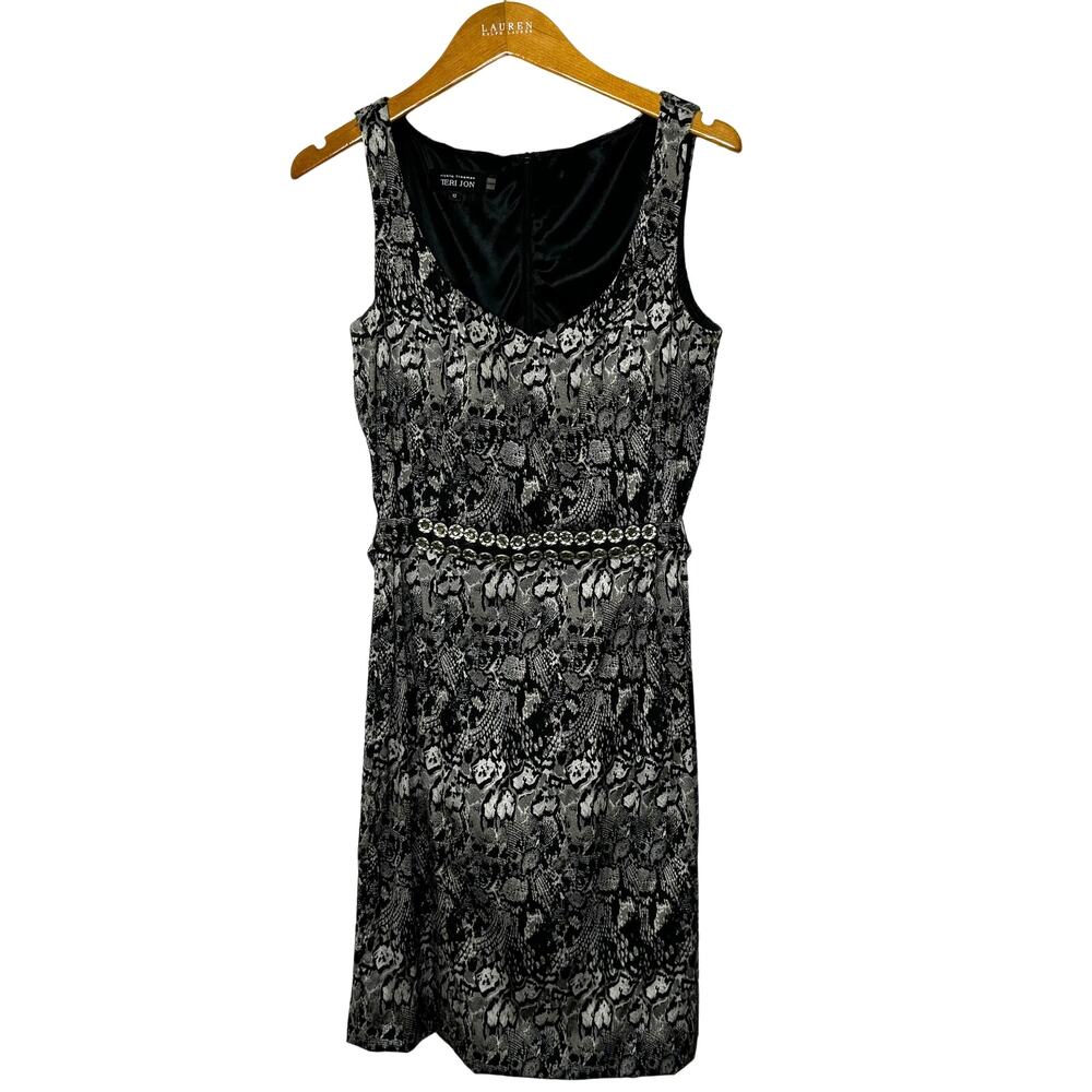 Teri Jon by rickie freeman sleeveless dress